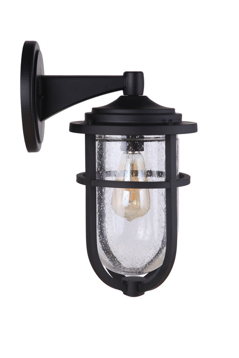 Craftmade ZA4714-MN One Light Outdoor Wall Mount, Midnight