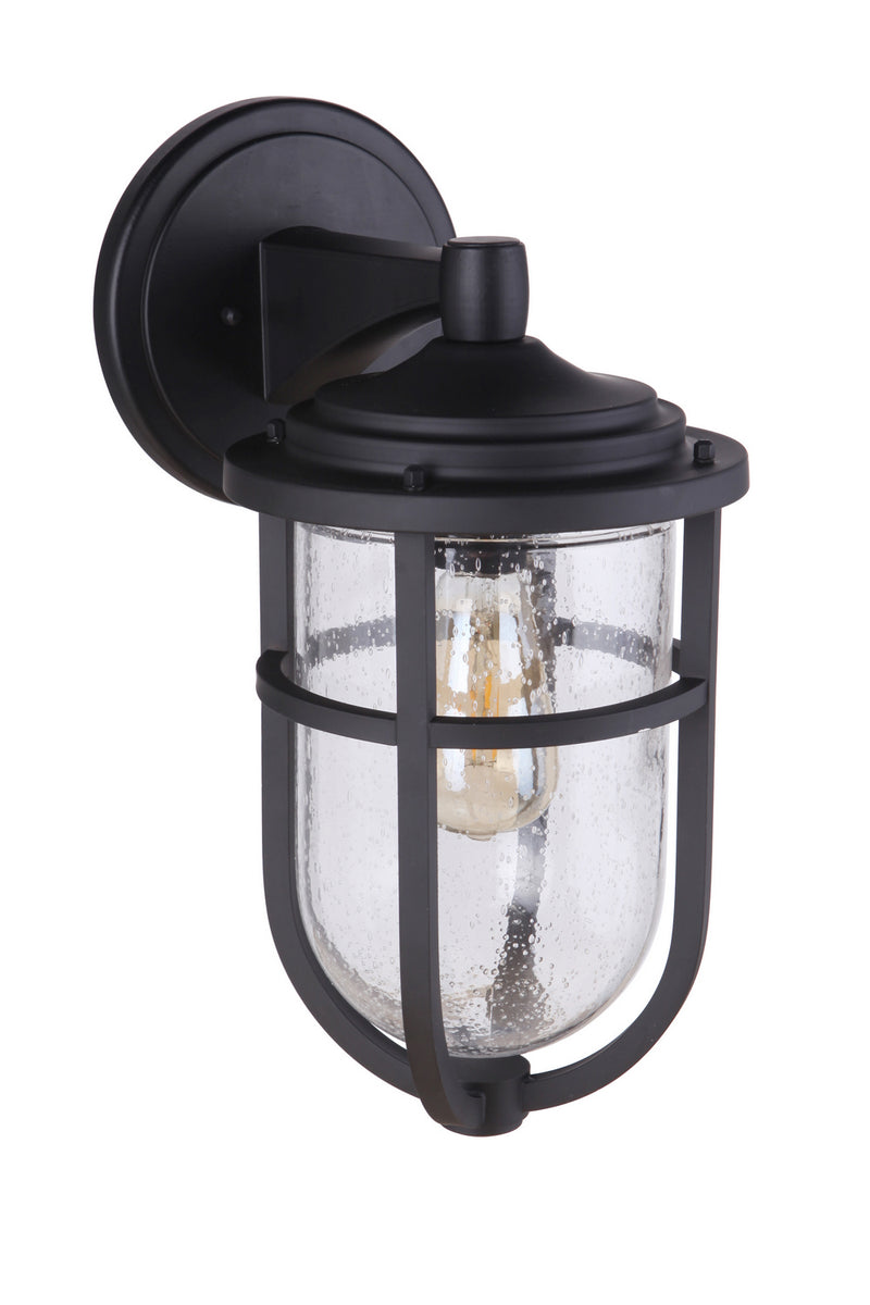 Craftmade ZA4714-MN One Light Outdoor Wall Mount, Midnight