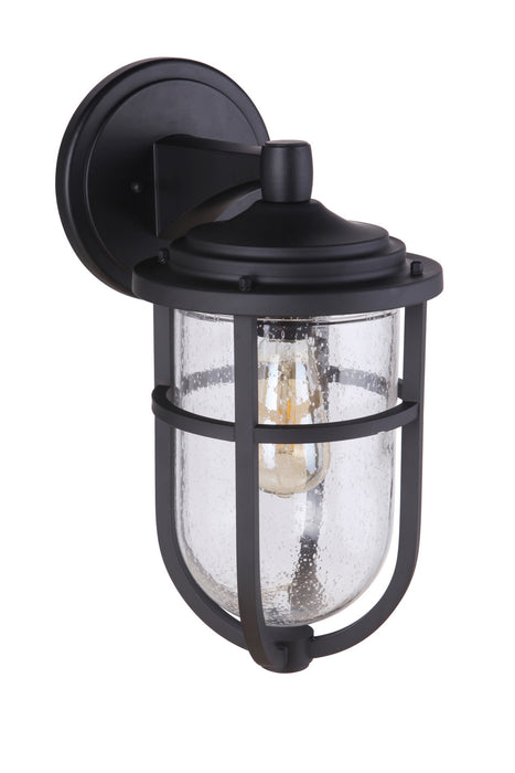 Craftmade ZA4714-MN One Light Outdoor Wall Mount, Midnight