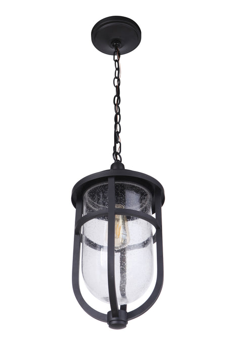 Craftmade ZA4721-MN One Light Outdoor Pendant, Midnight