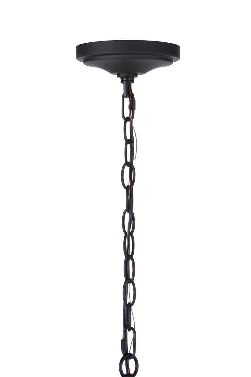 Craftmade ZA4721-MN One Light Outdoor Pendant, Midnight