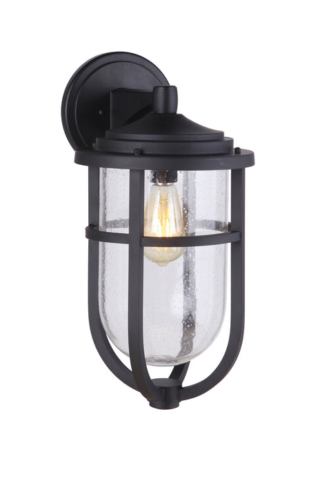 Craftmade ZA4724-MN One Light Outdoor Wall Mount, Midnight