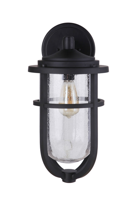 Craftmade ZA4724-MN One Light Outdoor Wall Mount, Midnight