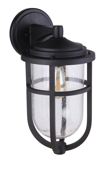 Craftmade ZA4724-MN One Light Outdoor Wall Mount, Midnight