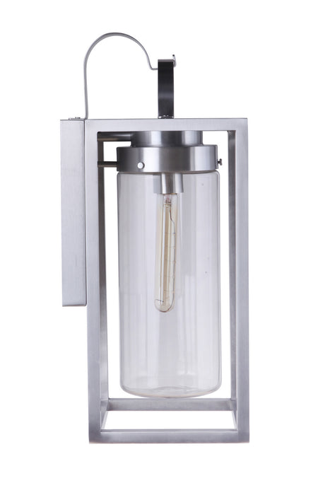 Craftmade ZA4824-SA One Light Outdoor Wall Mount, Satin Aluminum
