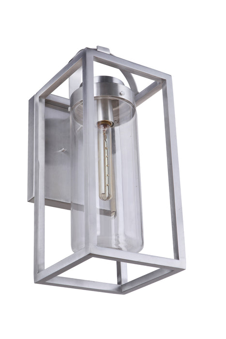 Craftmade ZA4824-SA One Light Outdoor Wall Mount, Satin Aluminum
