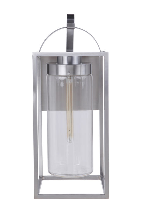 Craftmade ZA4834-SA One Light Outdoor Wall Mount, Satin Aluminum