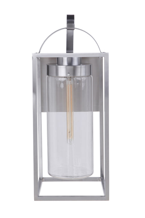 Craftmade ZA4834-SA One Light Outdoor Wall Mount, Satin Aluminum