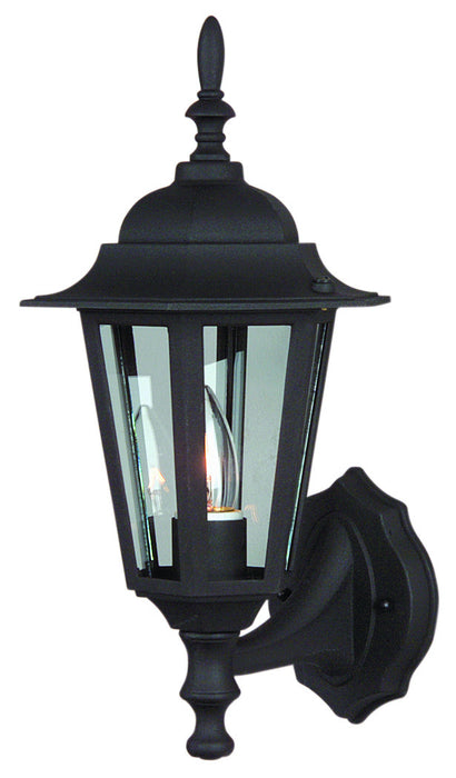 Craftmade Z150-TB One Light Wall Mount, Textured Black