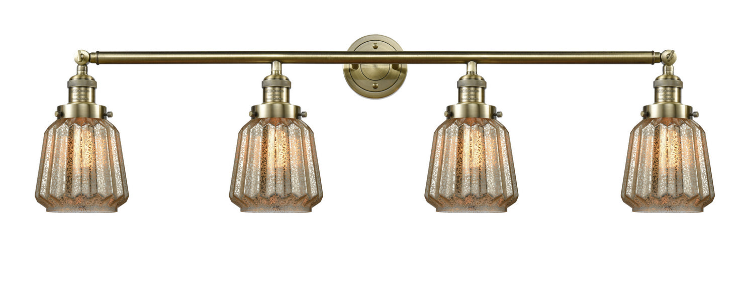 Innovations 215-AB-G146-LED LED Bath Vanity, Antique Brass