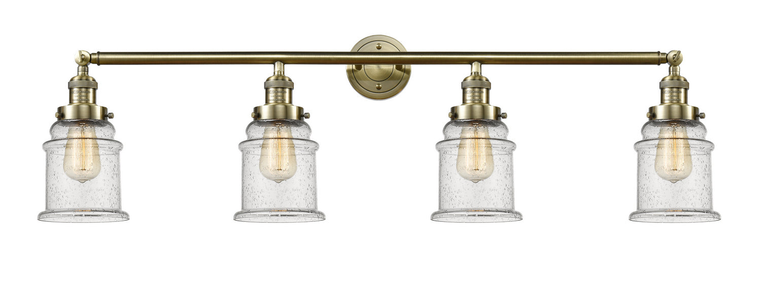 Innovations 215-AB-G184-LED LED Bath Vanity, Antique Brass