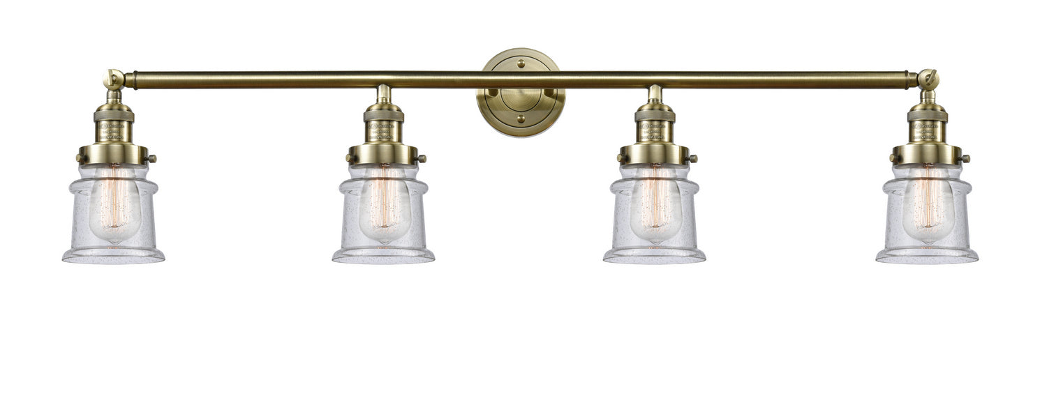 Innovations 215-AB-G184S-LED LED Bath Vanity, Antique Brass