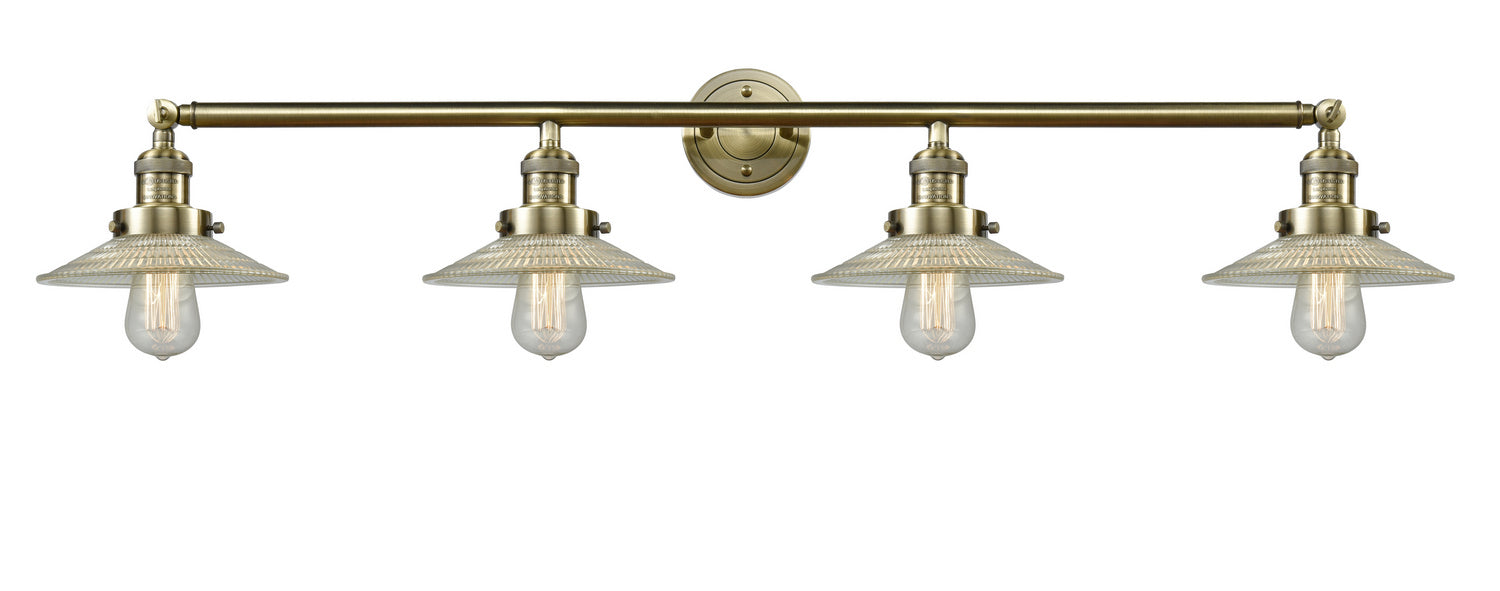 Innovations 215-AB-G2 Four Light Bath Vanity, Antique Brass