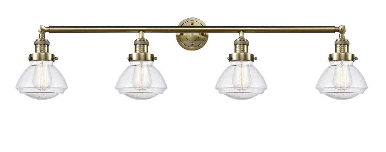 Innovations 215-AB-G324-LED LED Bath Vanity, Antique Brass