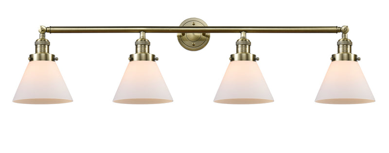 Innovations 215-AB-G41 Four Light Bath Vanity, Antique Brass