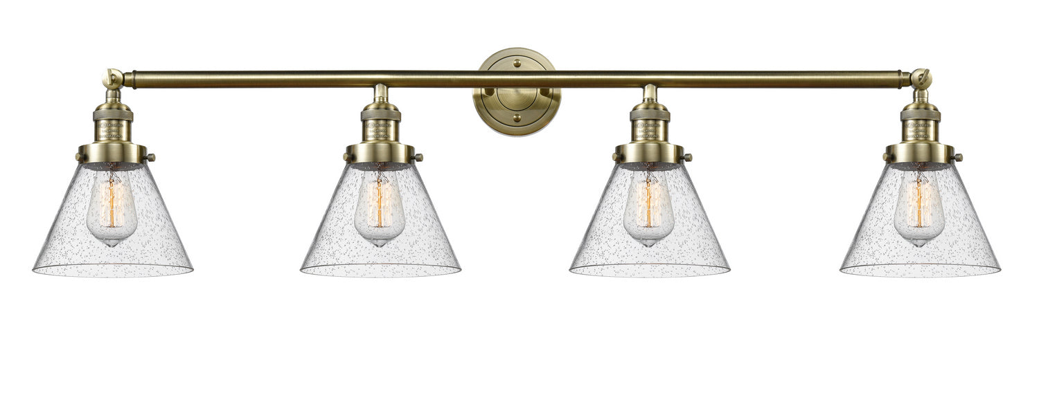 Innovations 215-AB-G44-LED LED Bath Vanity, Antique Brass