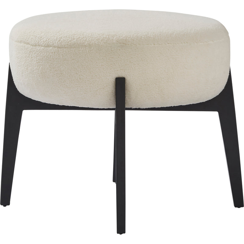 Renwil CHA071 Stool, White, Black