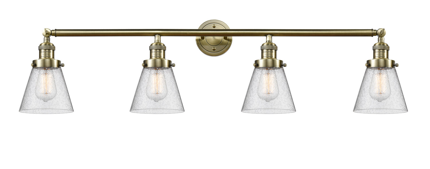 Innovations 215-AB-G64-LED LED Bath Vanity, Antique Brass