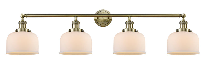 Innovations 215-AB-G71 Four Light Bath Vanity, Antique Brass