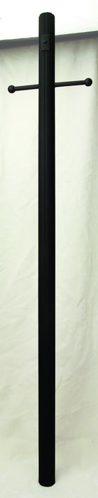 Craftmade Z8992-TB 84" Fluted Direct Burial w/Photocell Post, Textured Black