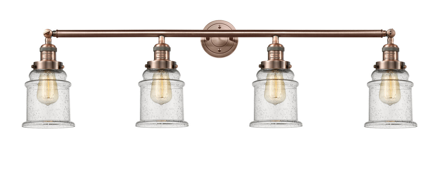 Innovations 215-AC-G184-LED LED Bath Vanity, Antique Copper