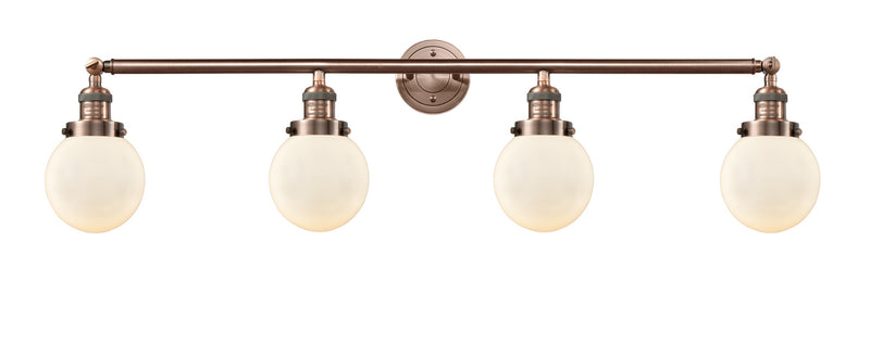 Innovations 215-AC-G201-6-LED LED Bath Vanity, Antique Copper