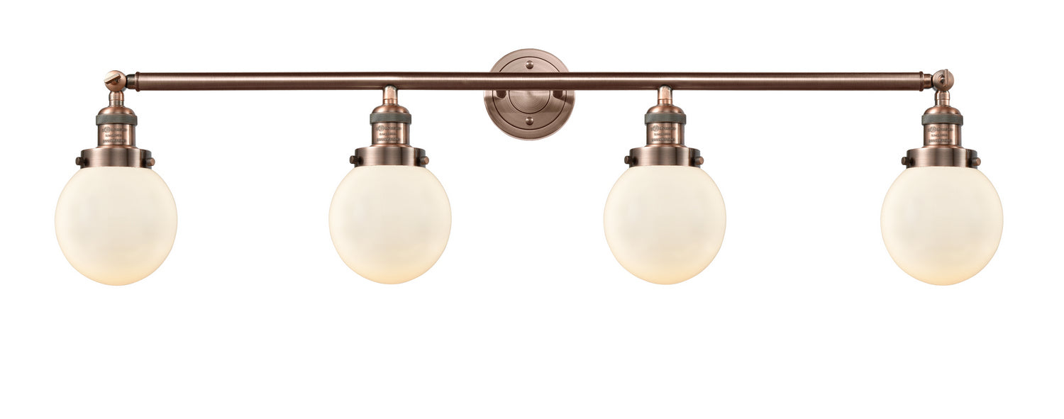 Innovations 215-AC-G201-6-LED LED Bath Vanity, Antique Copper