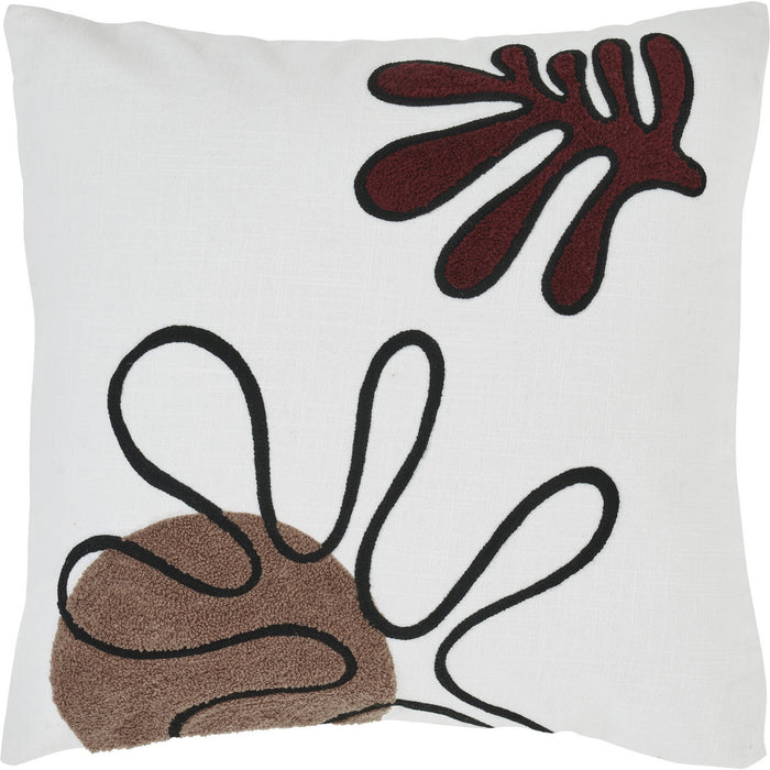 Renwil PWFL1388 Pillow, White/ Multi