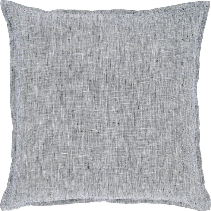 Renwil PWFL1402 Pillow, White/ Navy