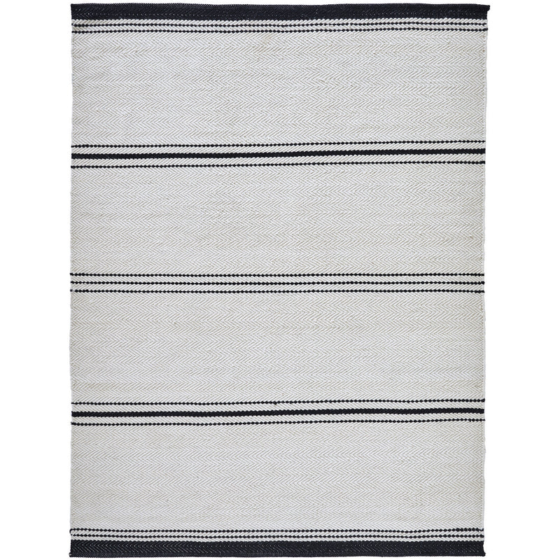 Renwil RALI-10002-58 Rug, Ivory/Black