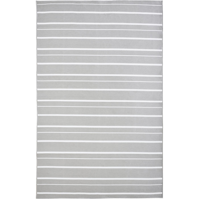 Renwil RCAYX-64895-34 Rug, Cool Grey,White Stripe