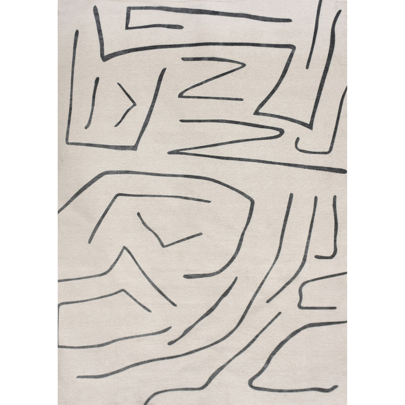 Renwil RFAL-10212-58 Rug, Ivory/ Charcoal