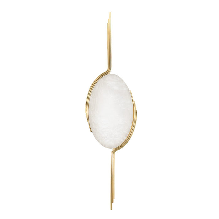 Corbett Lighting 336-01-VB LED Wall Sconce, Vintage Brass