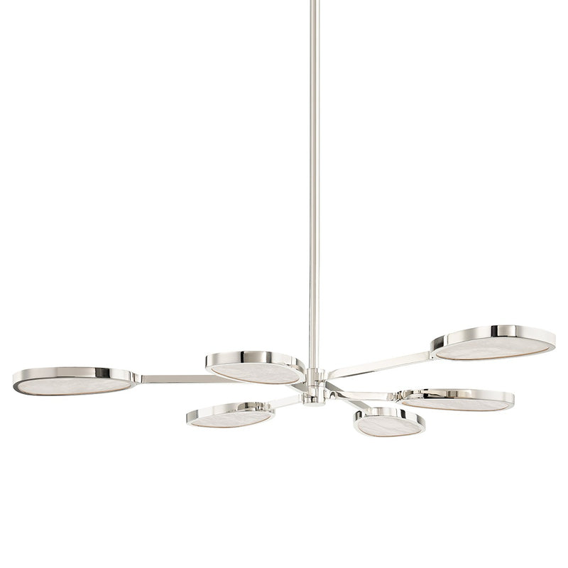 Corbett Lighting 338-06-BN LED Chandelier, Burnished Nickel