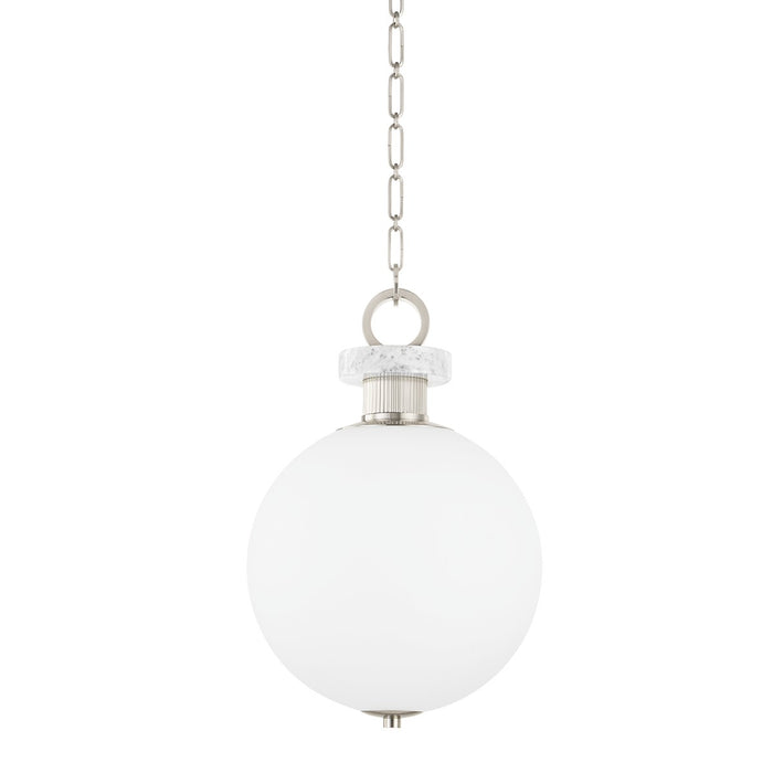 Corbett Lighting 395-13-BN One Light Pendant, Burnished Nickel