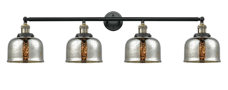 Innovations 215-BAB-G78 Four Light Bath Vanity, Black Antique Brass