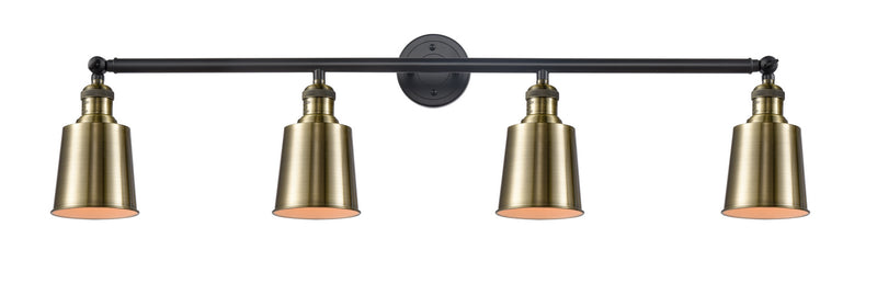 Innovations 215-BAB-M9-AB Four Light Bath Vanity, Black Antique Brass