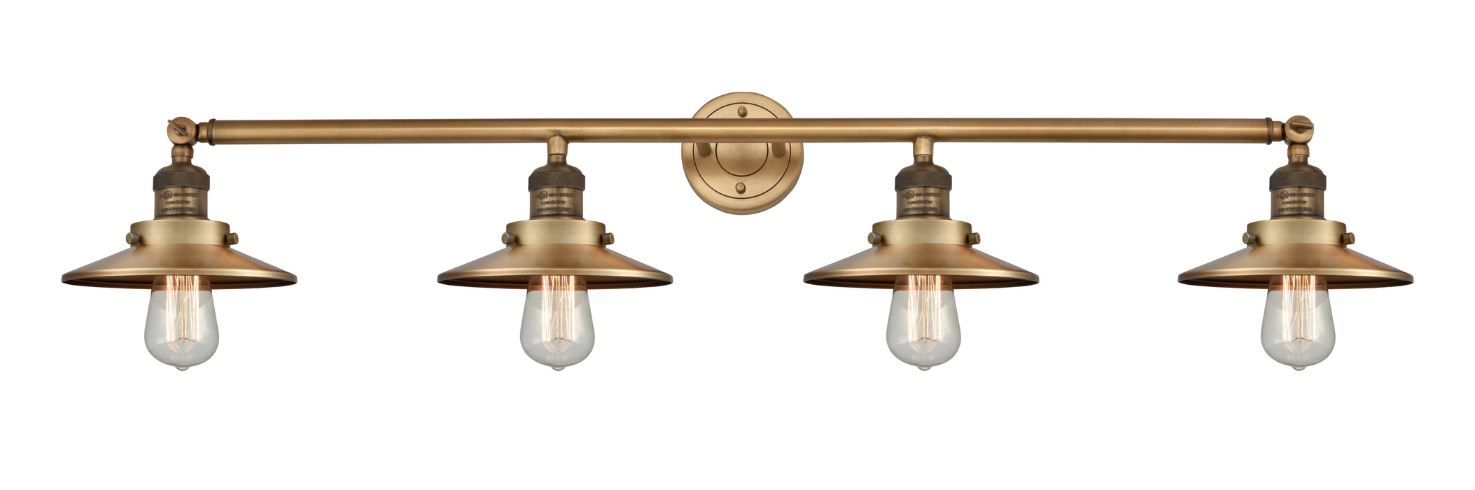 Innovations 215-BB-M4-LED LED Bath Vanity, Brushed Brass