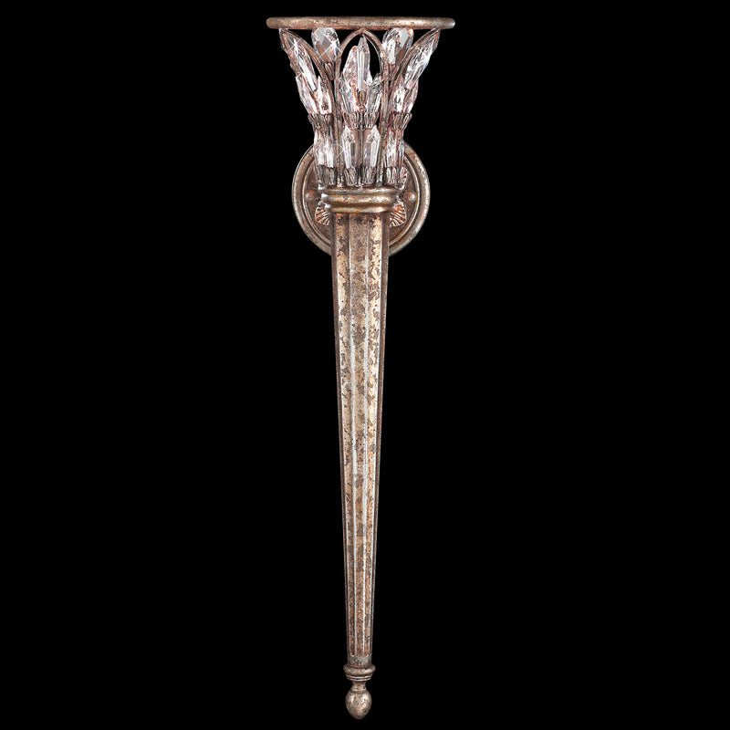 Fine Art 300250ST One Light Wall Sconce, Silver