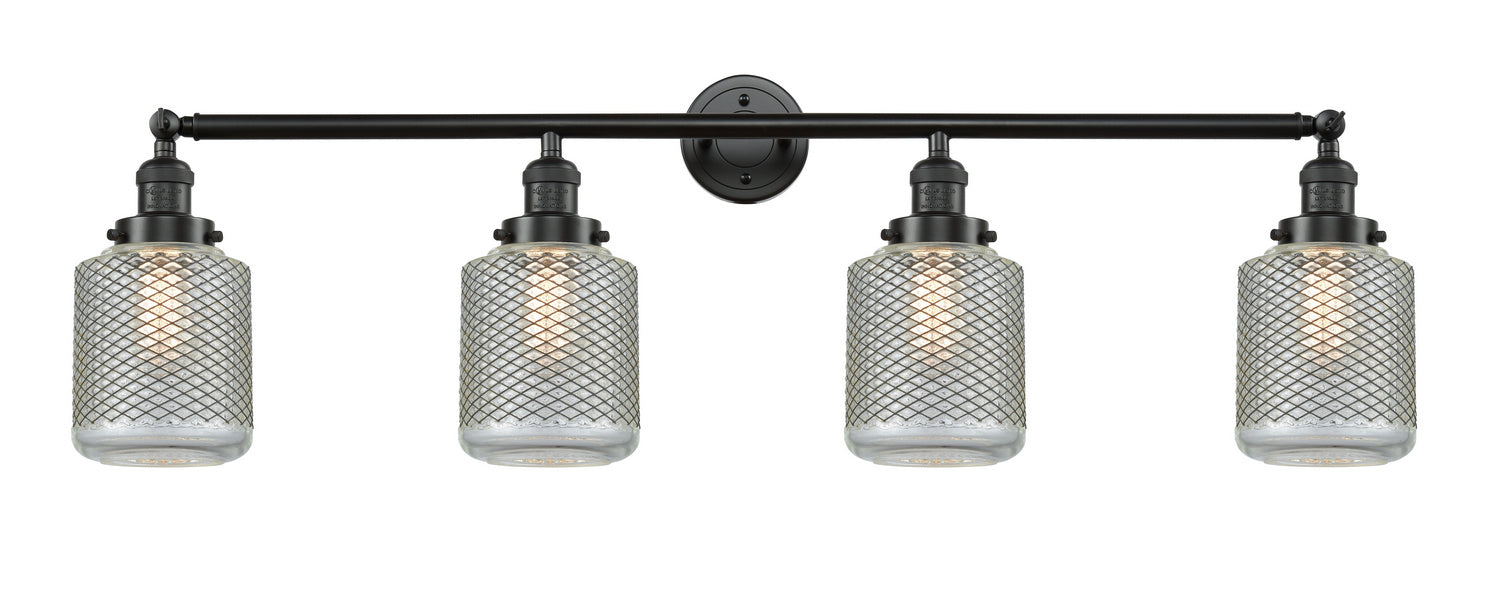 Innovations 215-OB-G262 Four Light Bath Vanity, Oil Rubbed Bronze