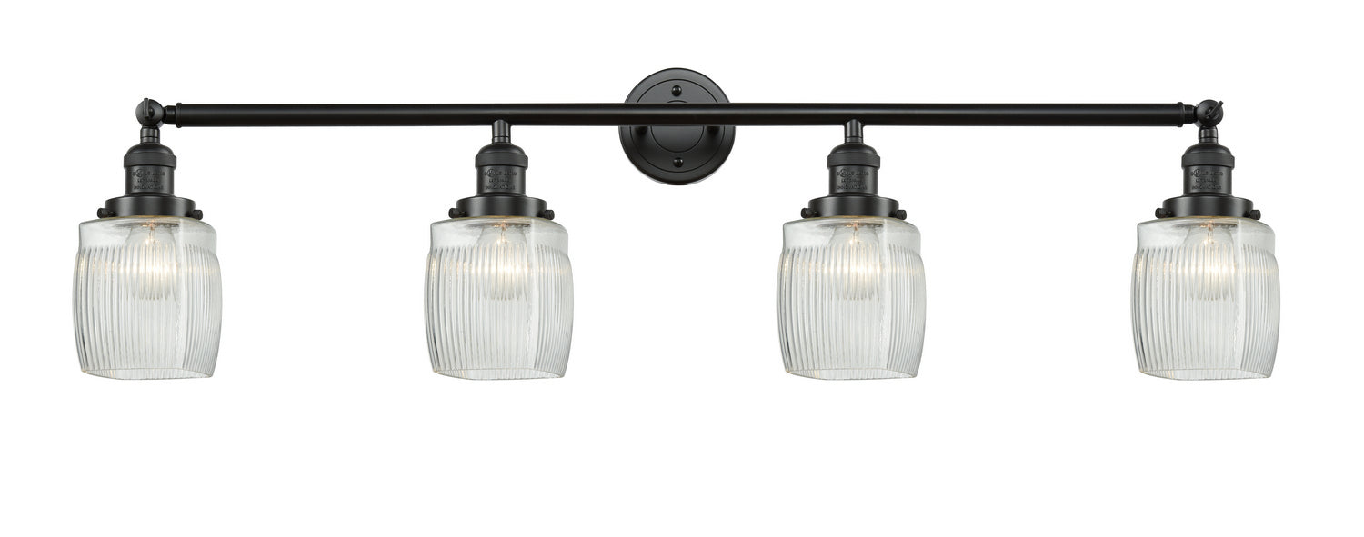 Innovations 215-OB-G302 Four Light Bath Vanity, Oil Rubbed Bronze
