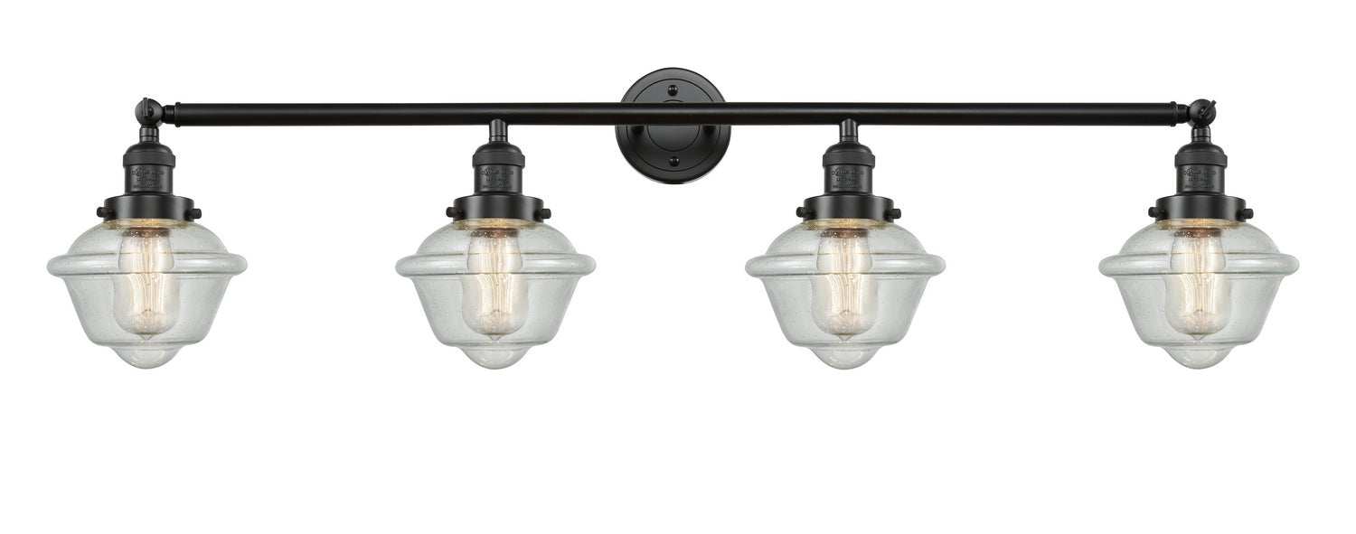 Innovations 215-OB-G534 Four Light Bath Vanity, Oil Rubbed Bronze