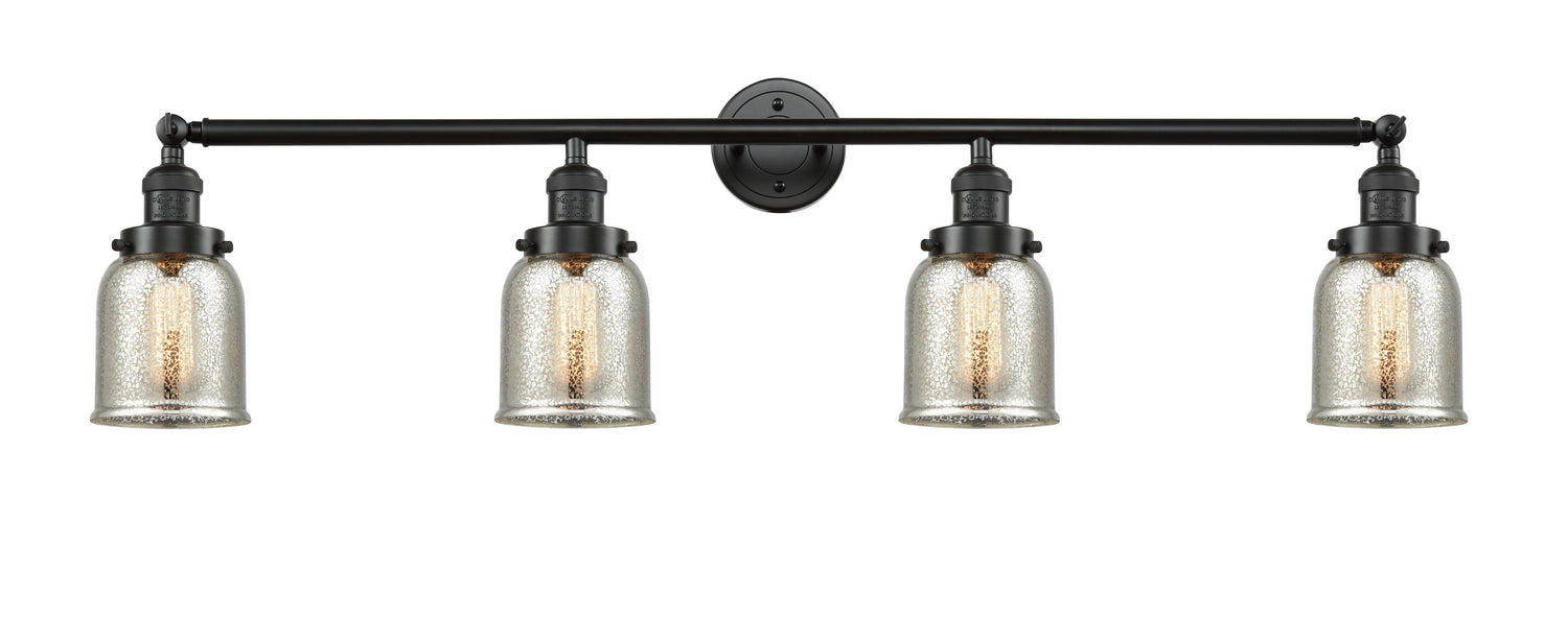 Innovations 215-OB-G58 Four Light Bath Vanity, Oil Rubbed Bronze