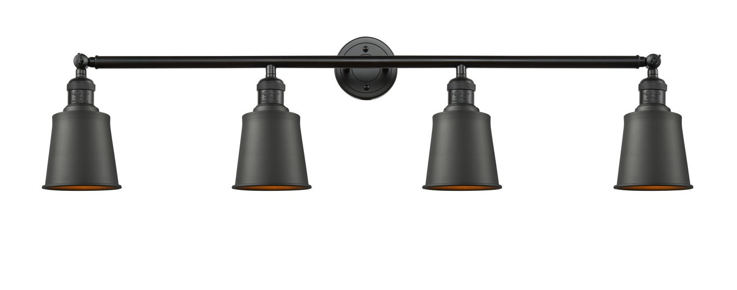 Innovations 215-OB-M9-OB Four Light Bath Vanity, Oil Rubbed Bronze