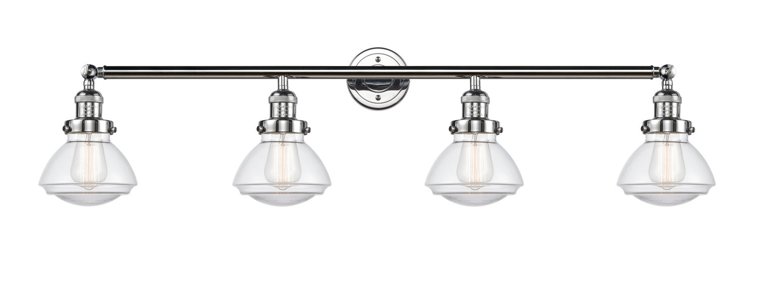Innovations 215-PC-G322 Four Light Bath Vanity, Polished Chrome