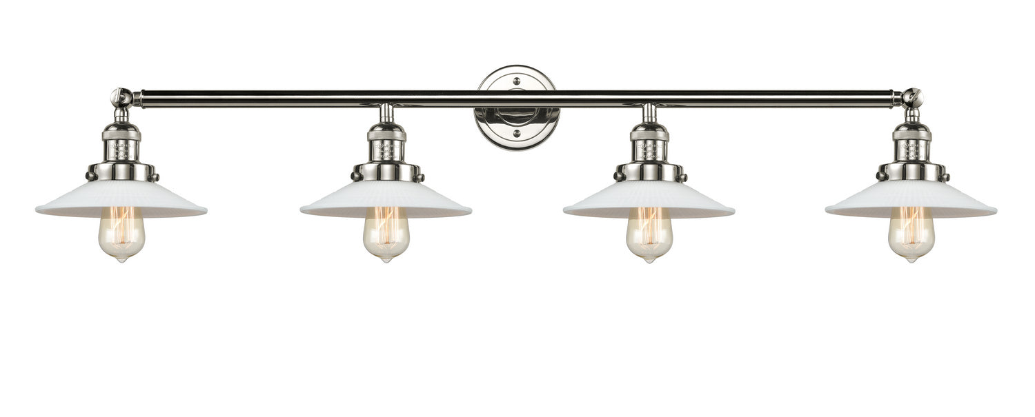 Innovations 215-PN-G1 Four Light Bath Vanity, Polished Nickel
