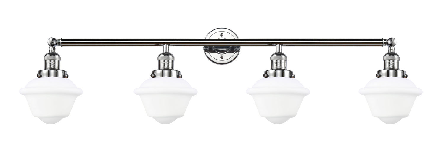 Innovations 215-PC-G531 Four Light Bath Vanity, Polished Chrome