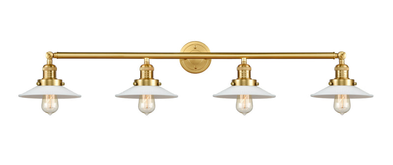 Innovations 215-SG-G1 Four Light Bath Vanity, Satin Gold