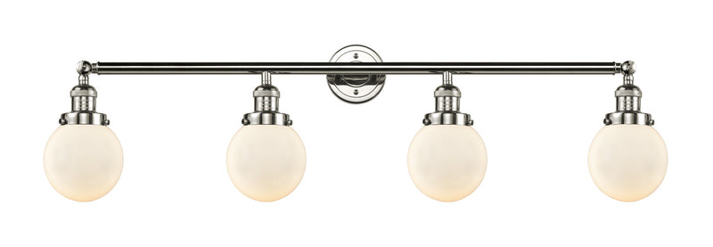 Innovations 215-PN-G201-6-LED LED Bath Vanity, Polished Nickel