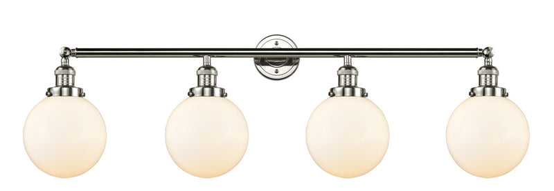 Innovations 215-PN-G201-8-LED LED Bath Vanity, Polished Nickel